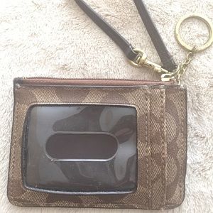 Coach Small wristlet/wallet